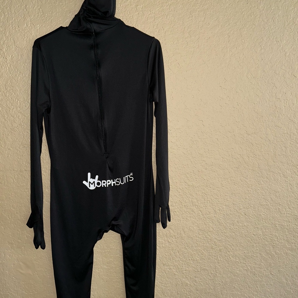Black Morphsuits Full Body Costume